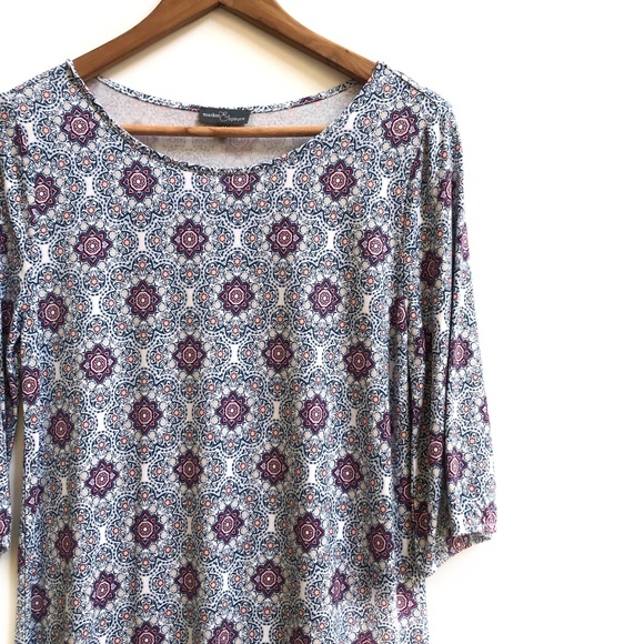 Market & Spruce Dresses & Skirts - Market & Spruce Stitch Fix printed shift dress